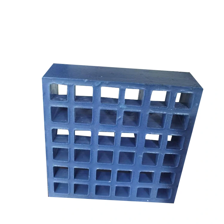Konstruksi Kisi Fiberglass FRP yang Dibentuk